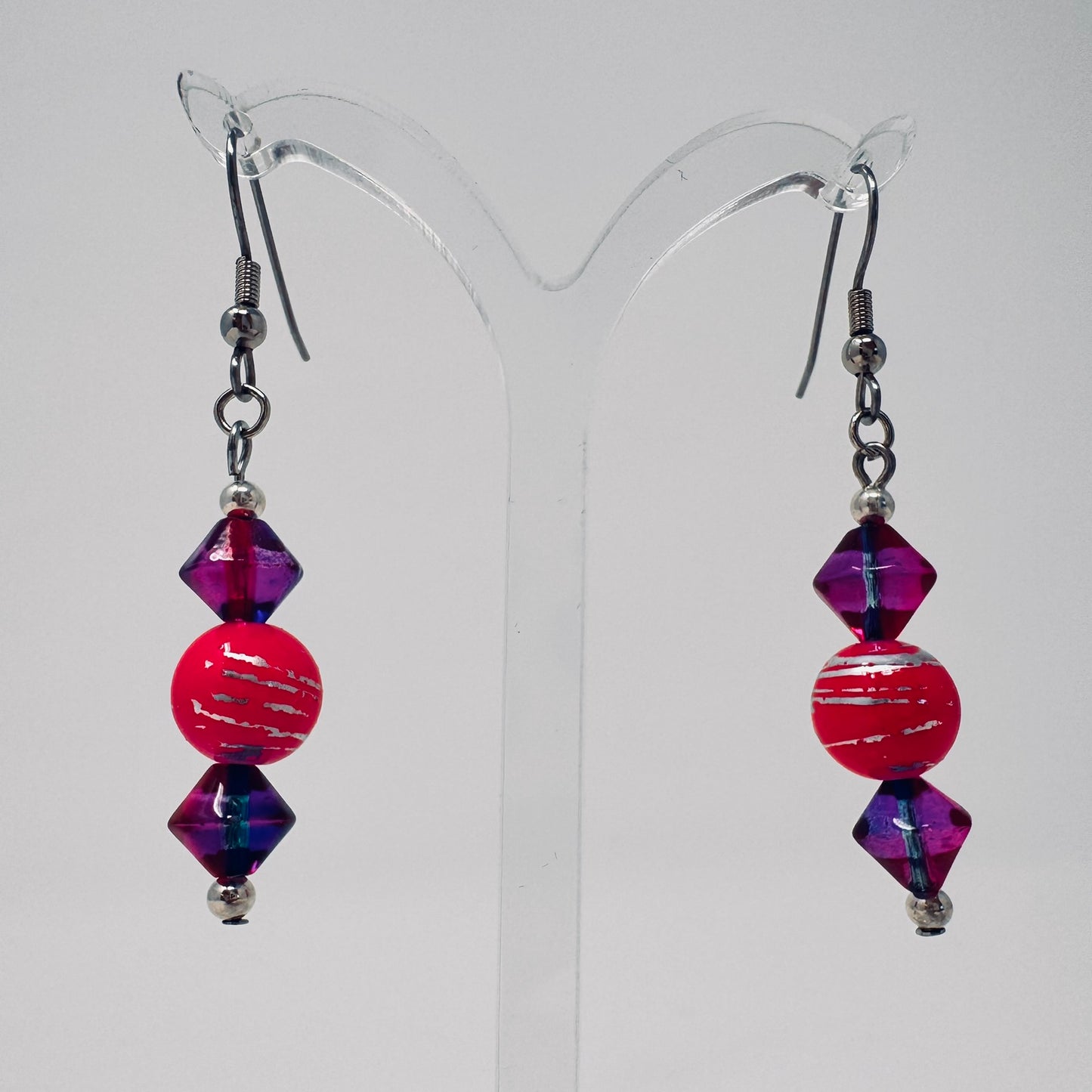 I See You Statement Earrings - Retro Pride Jewelry | LGBTQ+ Artisan Made