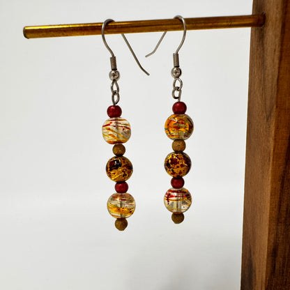 Pendientes de confianza ardiente