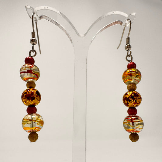Pendientes de confianza ardiente