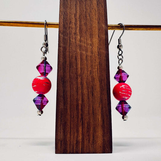 I See You Statement Earrings - Retro Pride Jewelry | LGBTQ+ Artisan Made